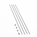 Kit 4 rayons pour roue arrière Fulcrum Racing 6 côté gauche, ref R6-019