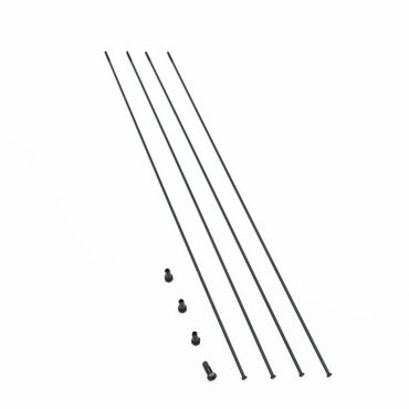 Set van 4 spaken voor achterwiel Fulcrum Racing 6 linkerkant - R6-019