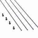 Kit rayons Fulcrum Racing 6/600 DB avant gauche, arrière droit R6DB22-016