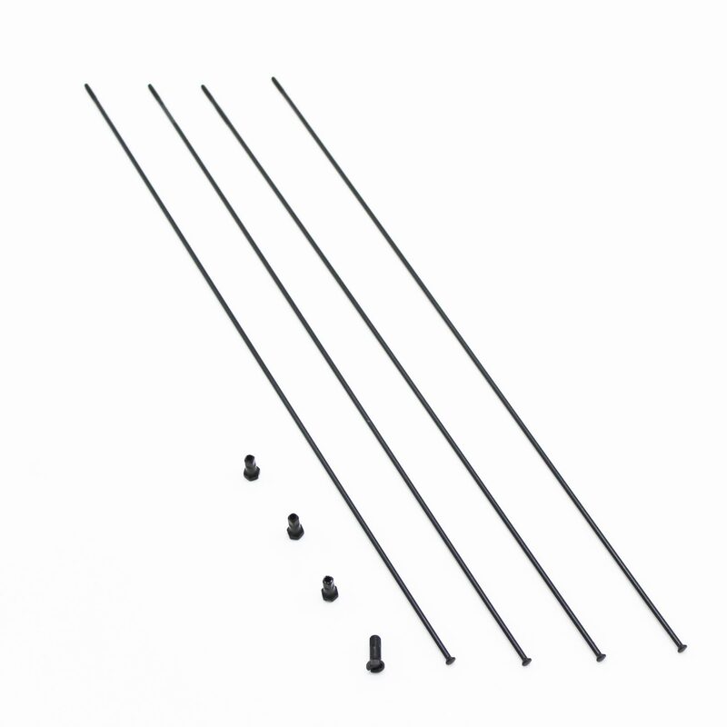 Kit rayons avant droit et arrière gauche roues Fulcrum Racing 6/600 DB, réf R6DB22-017