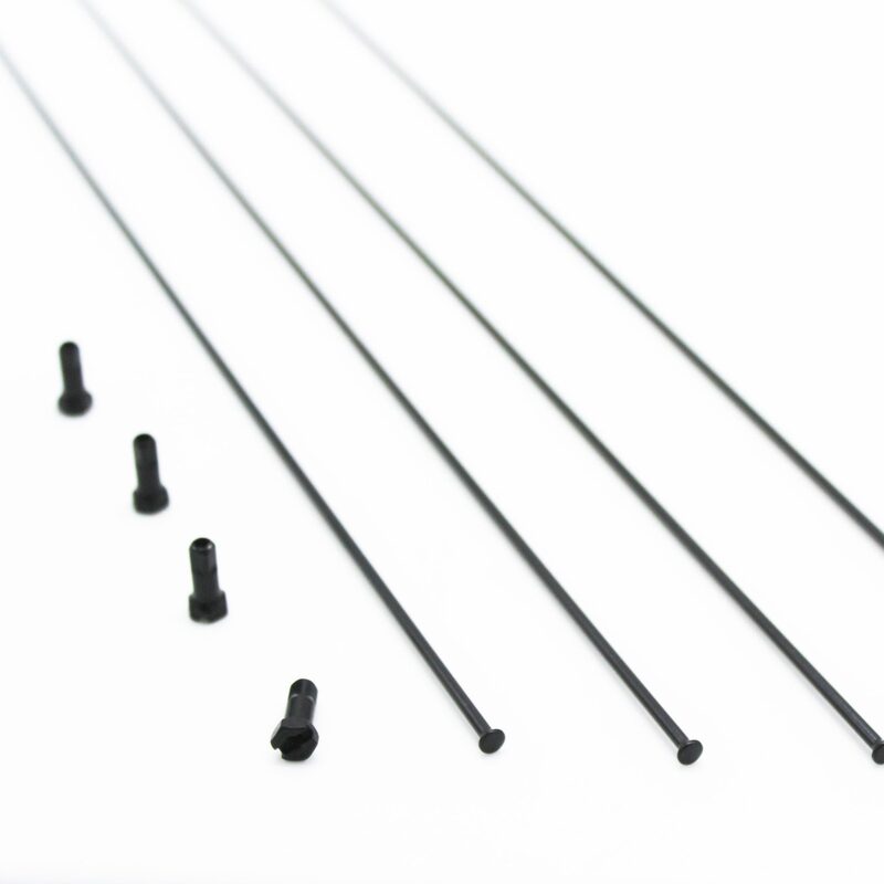 Kit rayons avant droit et arrière gauche roues Fulcrum Racing 6/600 DB, réf R6DB22-017
