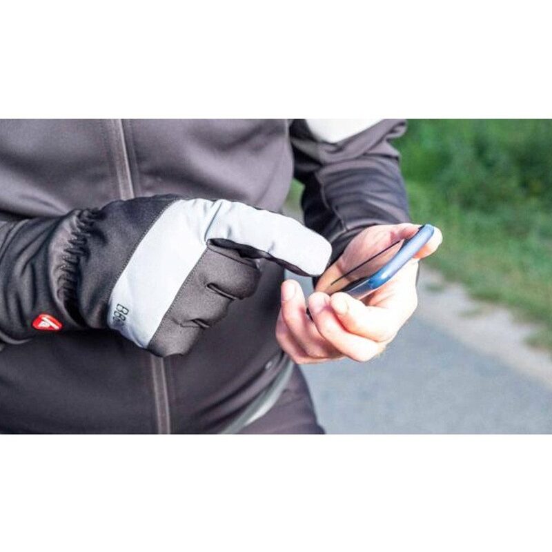 Gants vélo hiver Castelli Estremo Coupe-vent, doublure en polaire