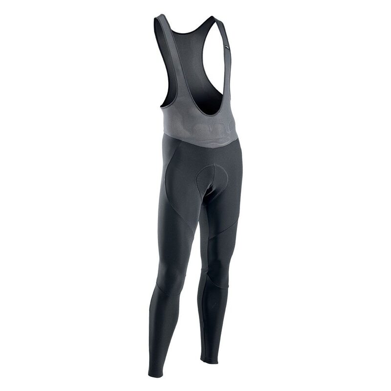 Lange fietsbroek met bretels voor heren voor de winter Northwave Active Acqua MS