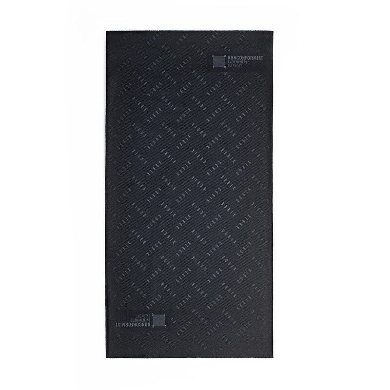 Cache-cou vélo mi-saison hiver Gobik Tubular Black Lead