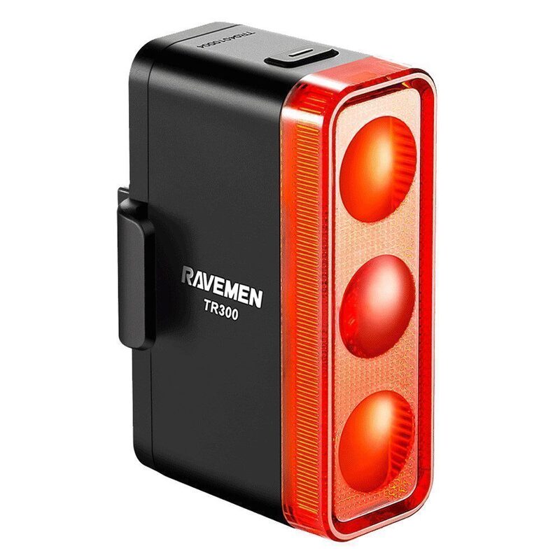 Eclairage vélo arrière Ravemen TR300