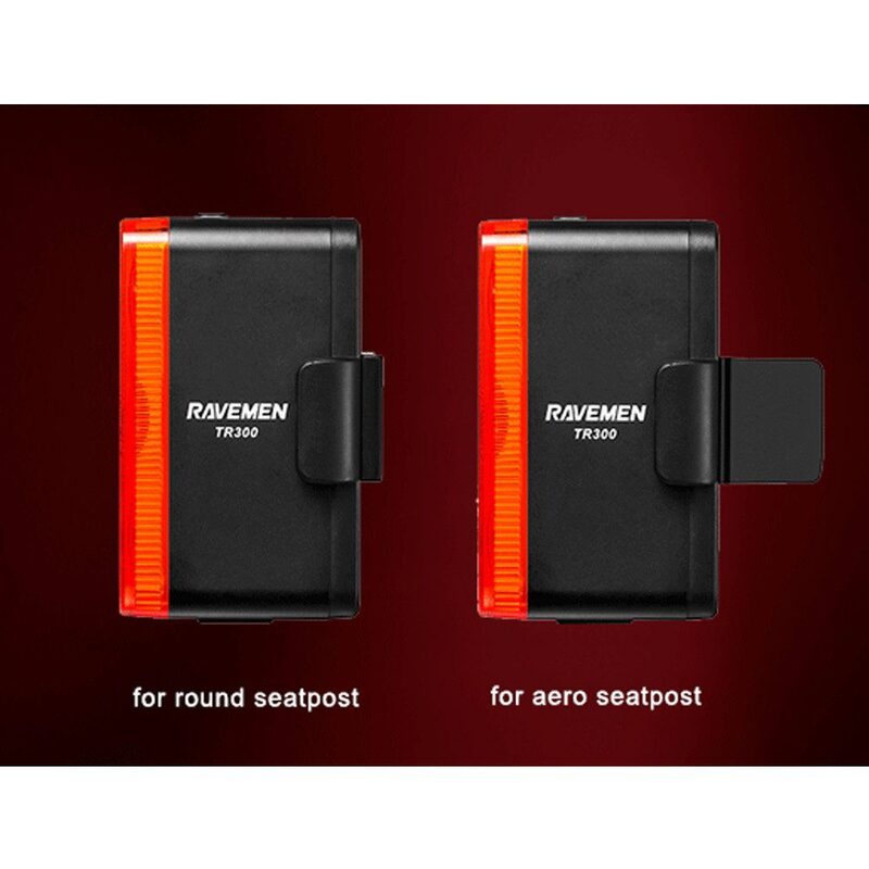 Eclairage vélo arrière Ravemen TR300