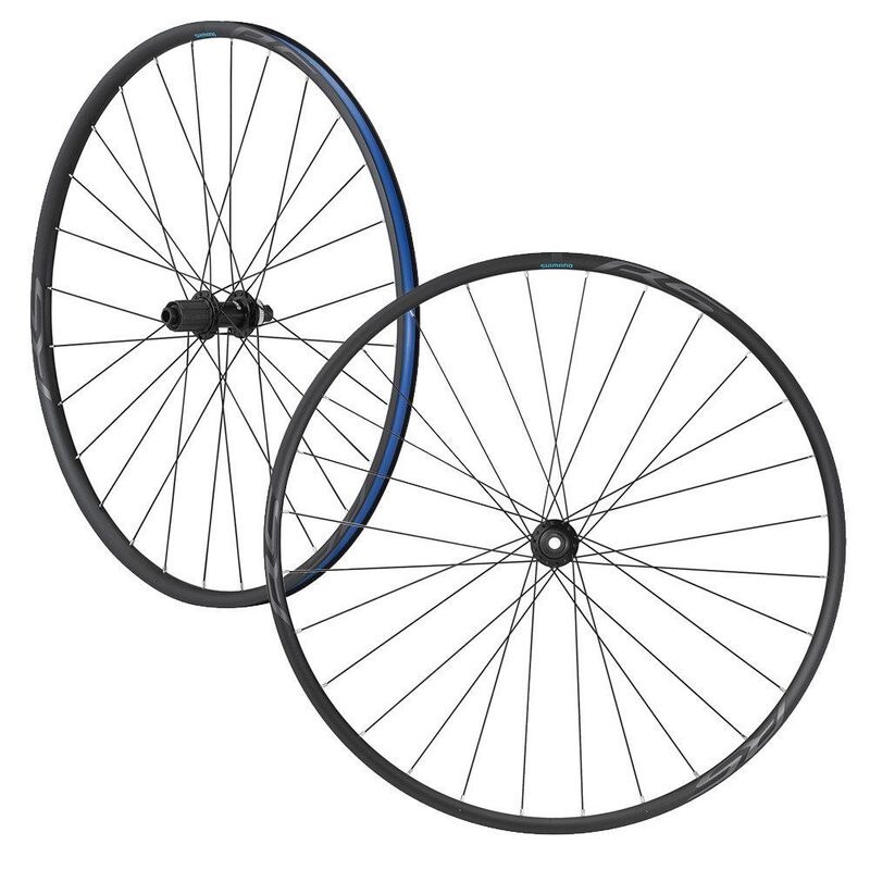 Shimano WH-RS171 Disc racefietswielen met banden - Tentoonstelling