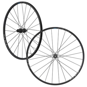 Shimano WH-RS370 Disc racefietswielen met banden - Tentoonstelling