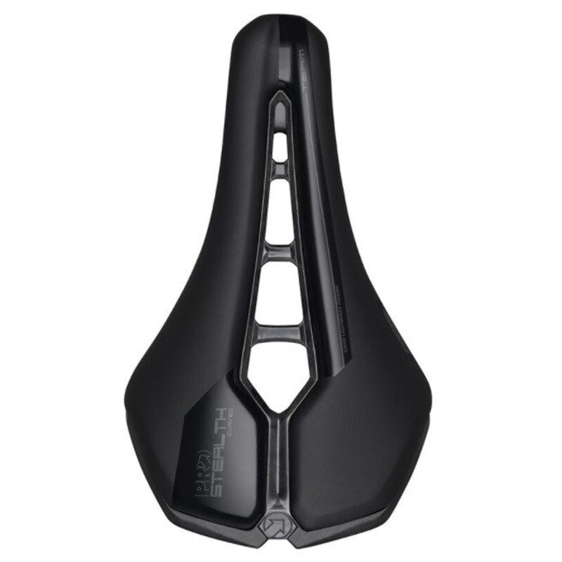 Racefietszadel Pro Stealth Team Curved Carbon 152 mm