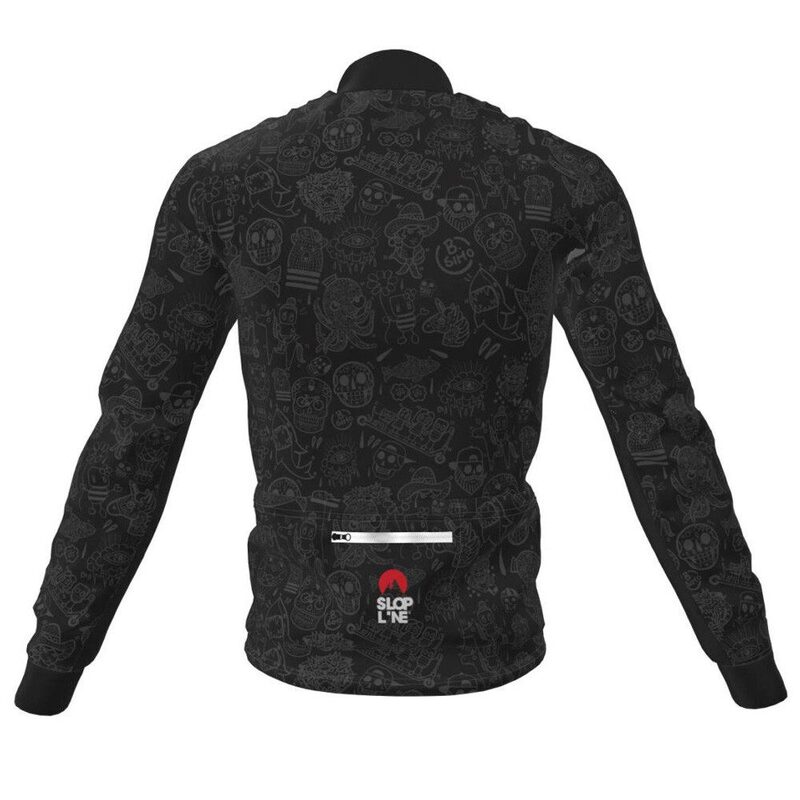 Maillot vélo manches longues Slopline Black