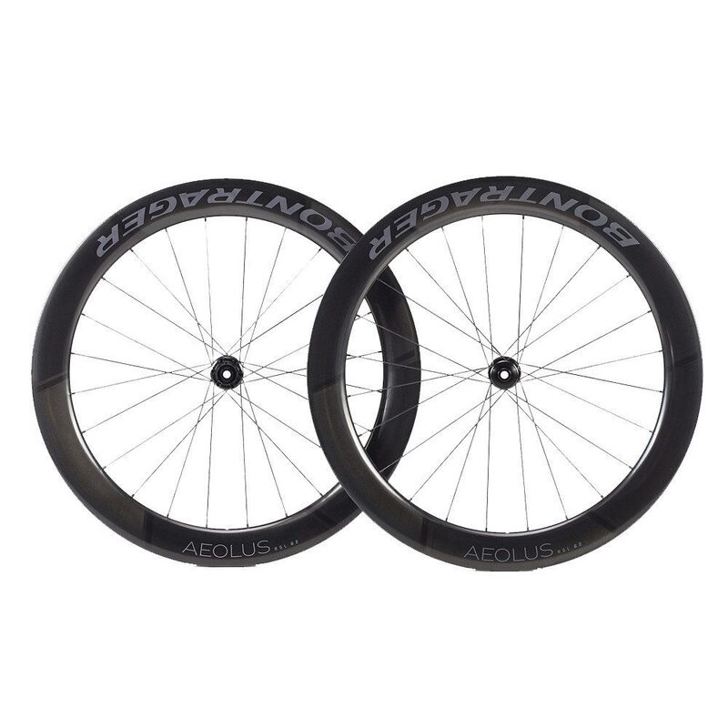 Carbon racefietswielen Bontrager Aeolus RSL 62 TLR disc