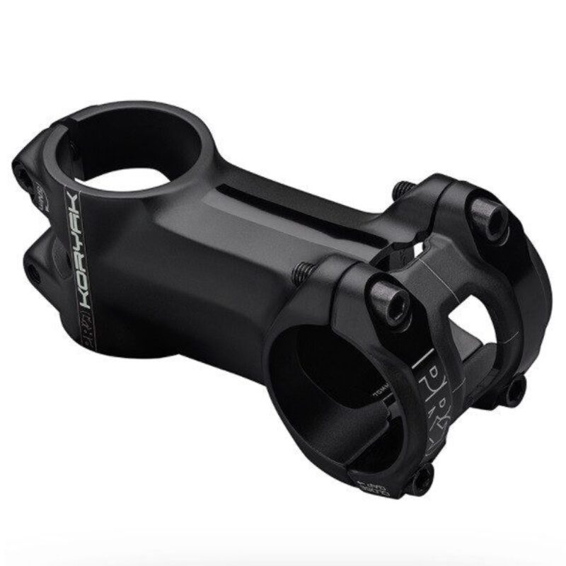 Stuurpen voor racefiets en mountainbike PRO Koryak aluminium 6° zwart