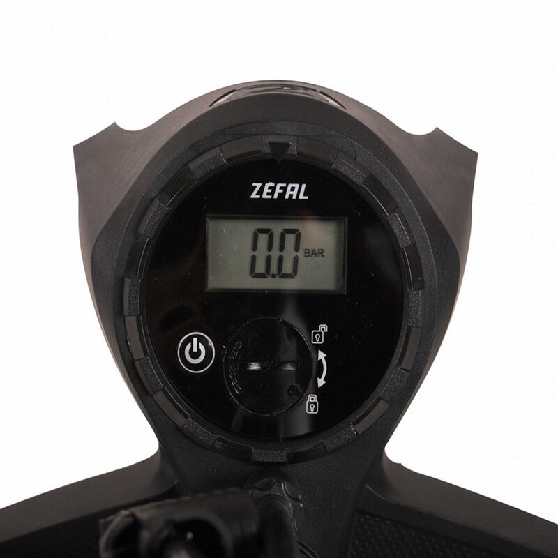 Pompe à pied Zéfal Profil Max FP65 Z-Turn aluminium noir/argent