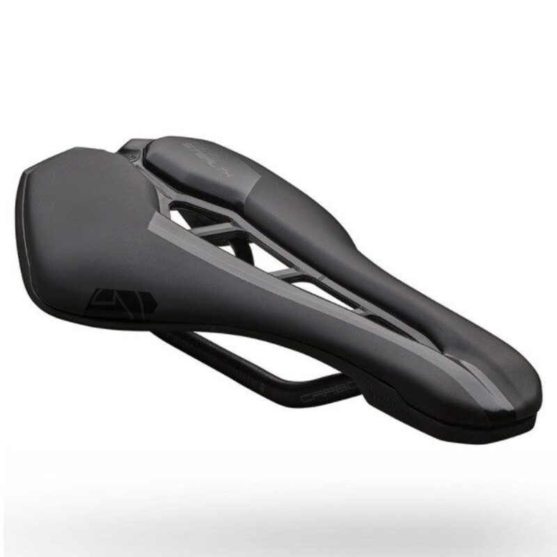 Racefiets- en mountainbikezadel Pro Stealth Team carbon 142 mm