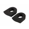 Protections de manivelles vélo Zéfal Crank Armor évite les rayures