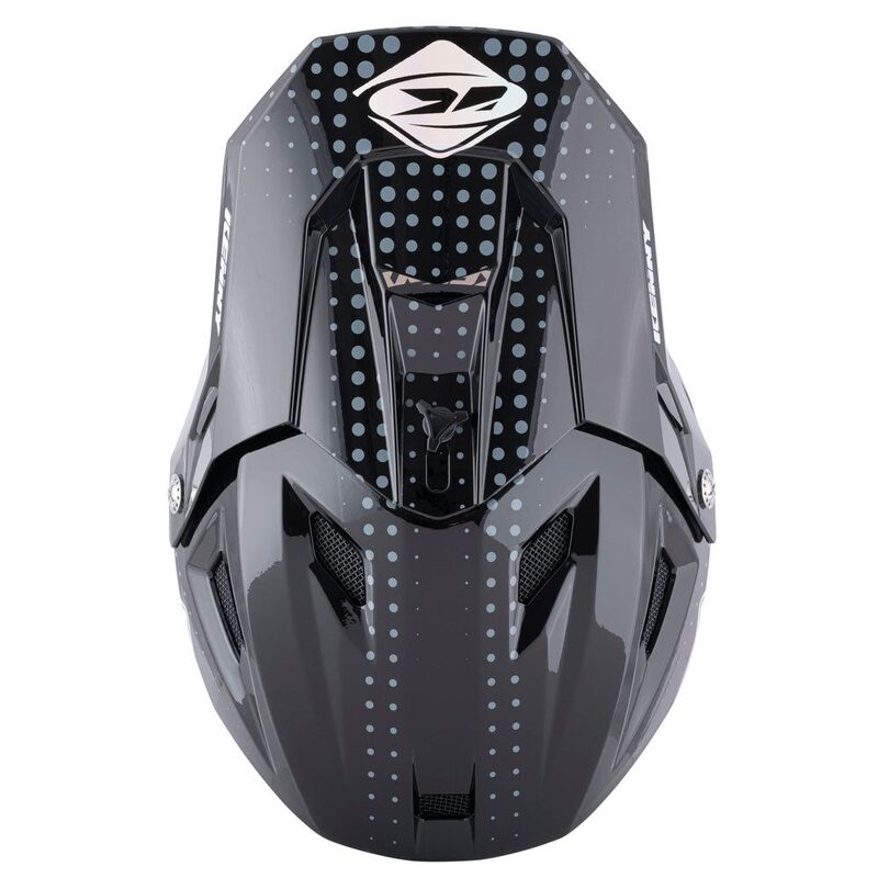 Casque intégral VTT et BMX Kenny Decade Lunis Black Holographique