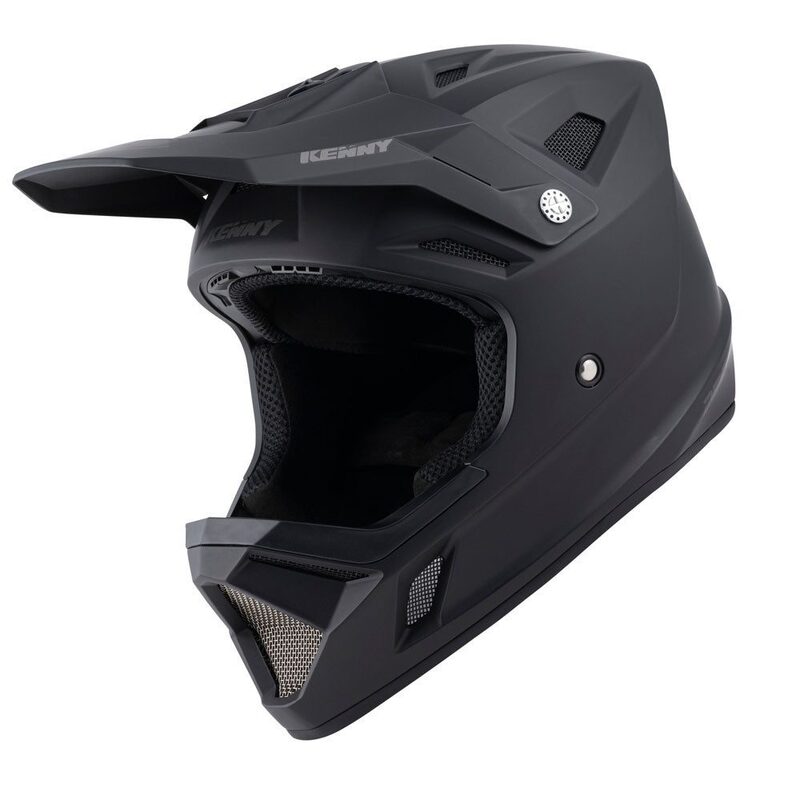 Casque intégral VTT et BMX Kenny Decade Solid Black 2022