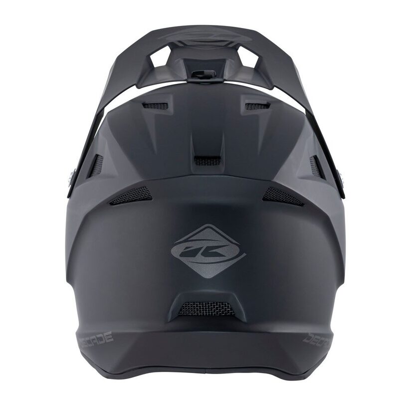 Integrale helm voor mountainbiken en BMX Kenny Decade Solid Black