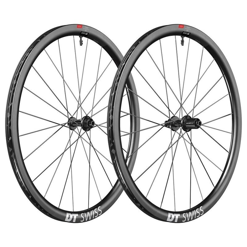 Roues vélo route DT Swiss ERC 1100 Dicut Disc 35mm