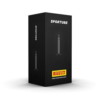 Chambre à air vélo route Gravel et urbain Pirelli Sportube 48mm 700x32/40
