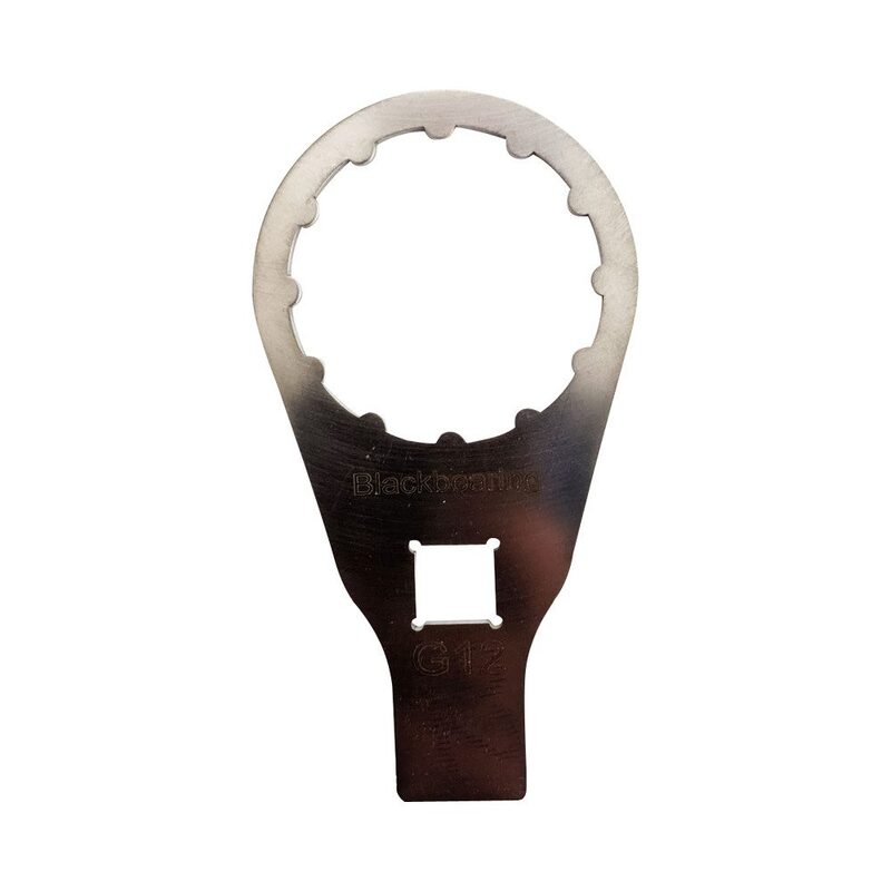 Boitier de pédalier BlackBearing C Pressfit30 46x68-73 mm axe DUB céramique