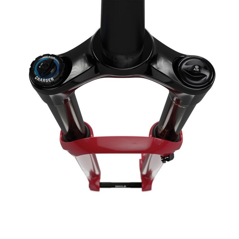 Fourche VTT 27,5 pouces RockShox Lyrik Ultimate RC2 DebonAir Boost déport 46 mm rouge