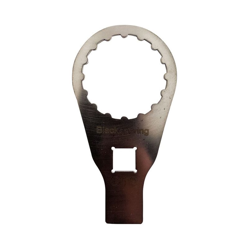 Boitier de pédalier BlackBearing B5 T47 68-73 mm axe 30 mm acier