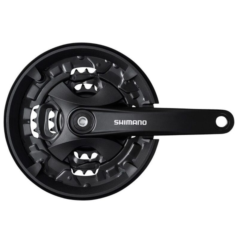 MTB-crankstel Shimano FC-MT101 met drie kettingbladen