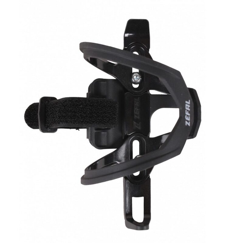 Porte-bidon latéral vélo Zéfal Pulse Z2i avec support pompe et cartouche CO2