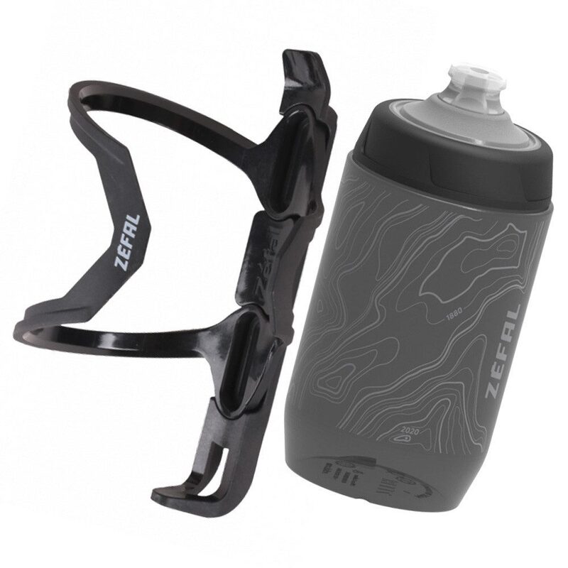 Kit porte-bidon latéral vélo Zéfal Pulse Z2 & bidon Zéfal Sense Pro 50