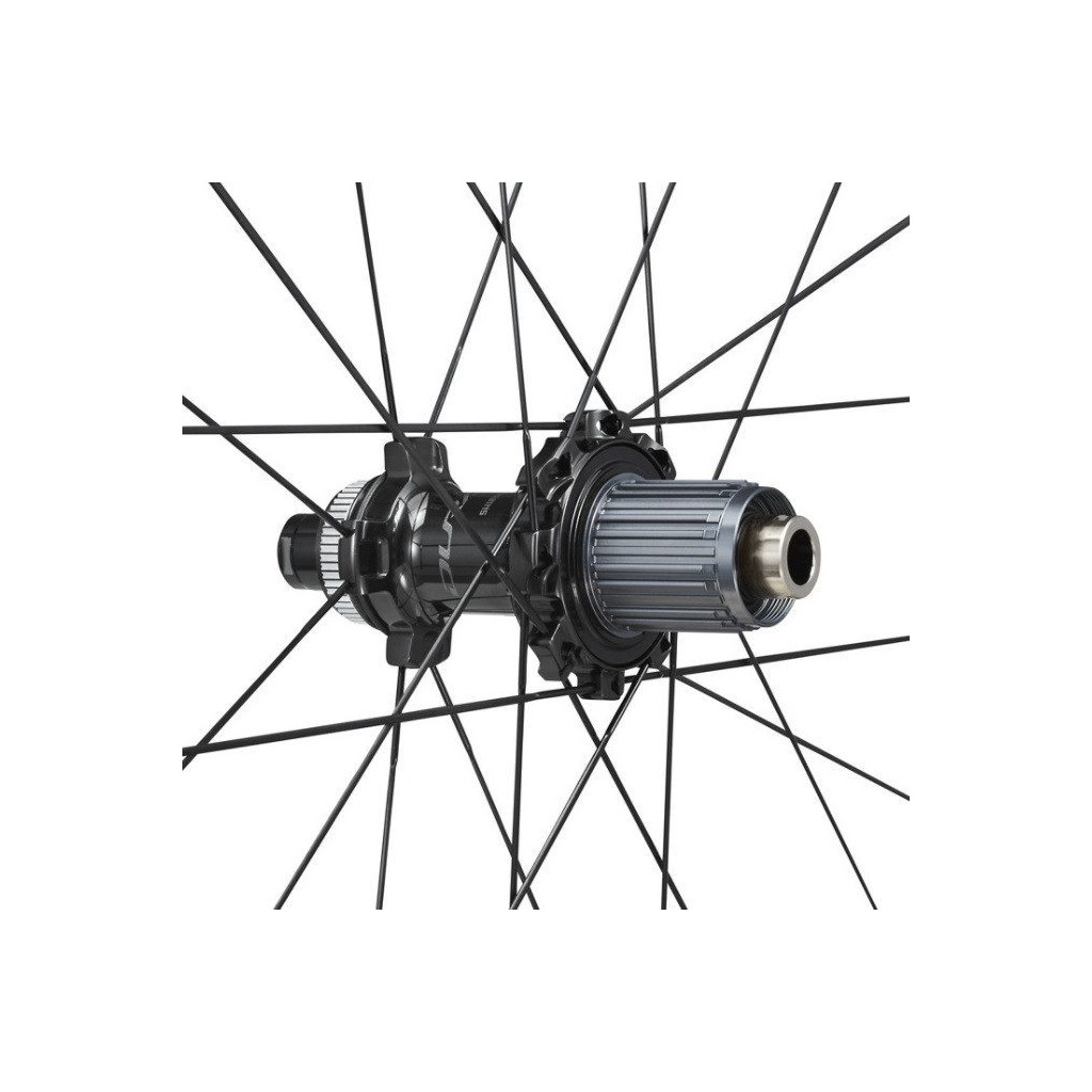 Paire De Roues Carbone Shimano DURA-ACE WH-R9270-C50-TL - Disque, Tubeless, 700C, 11/12 Vitesses - Occasion
