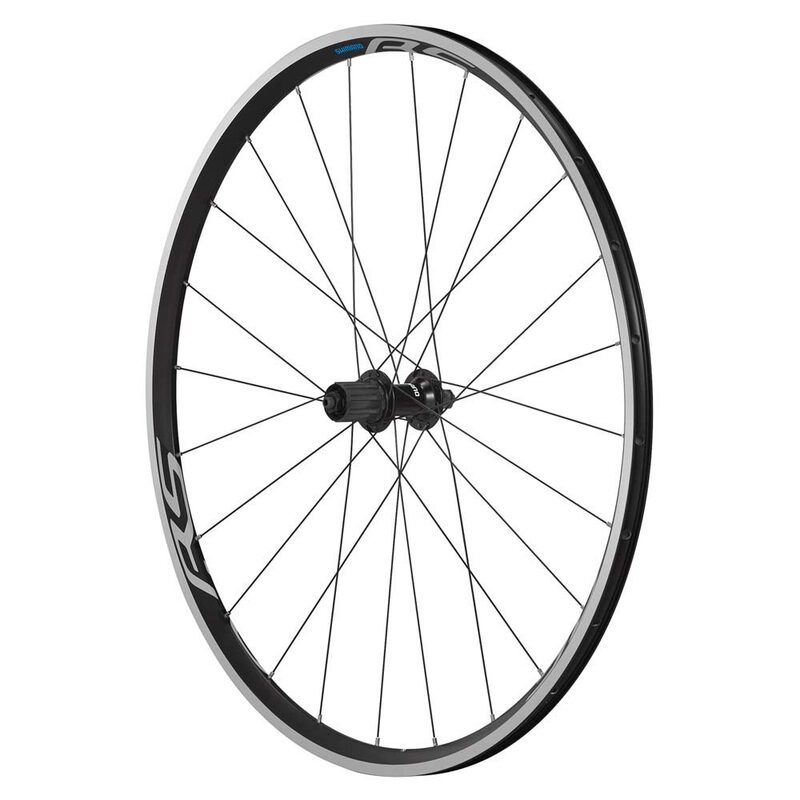 Roue arrière vélo route Shimano RS100 à pneu