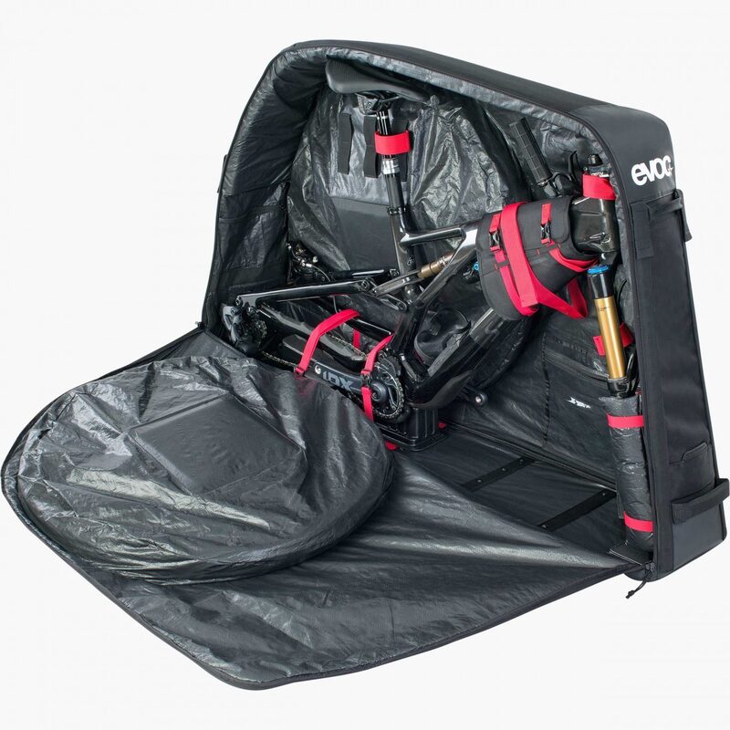 Valise transport vélo Evoc Bike Travel Bag noir - adaptée à l'avion