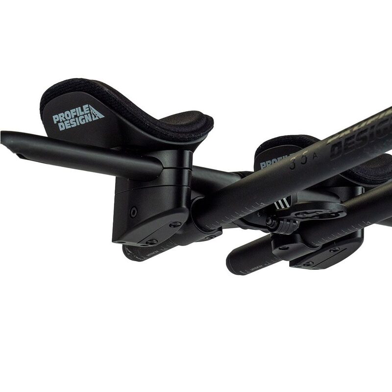 Triatlon-verlengstuk Profile Design ICS Aero Clip-on voor ICS-aerostuur
