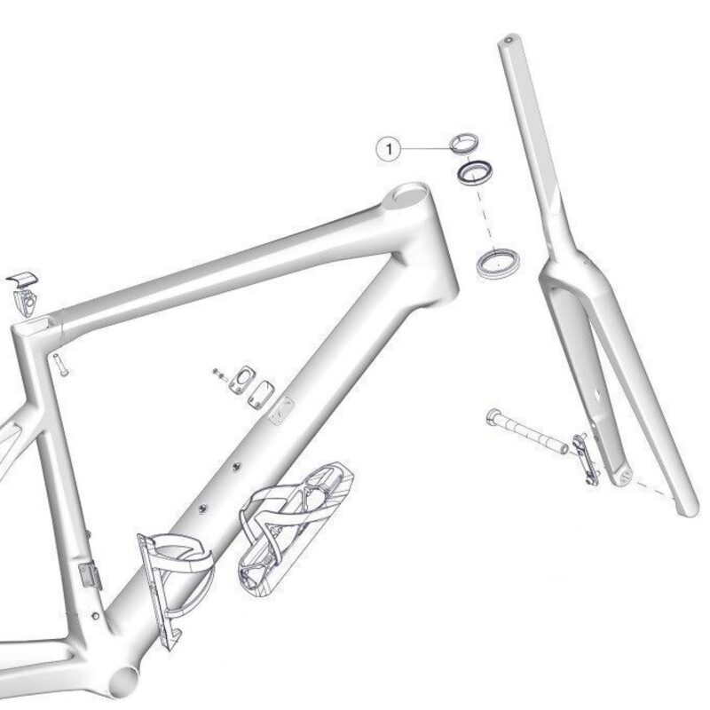 Roulement de direction BMC Headset B13 pour SLR01 SLR Roadmachine 01