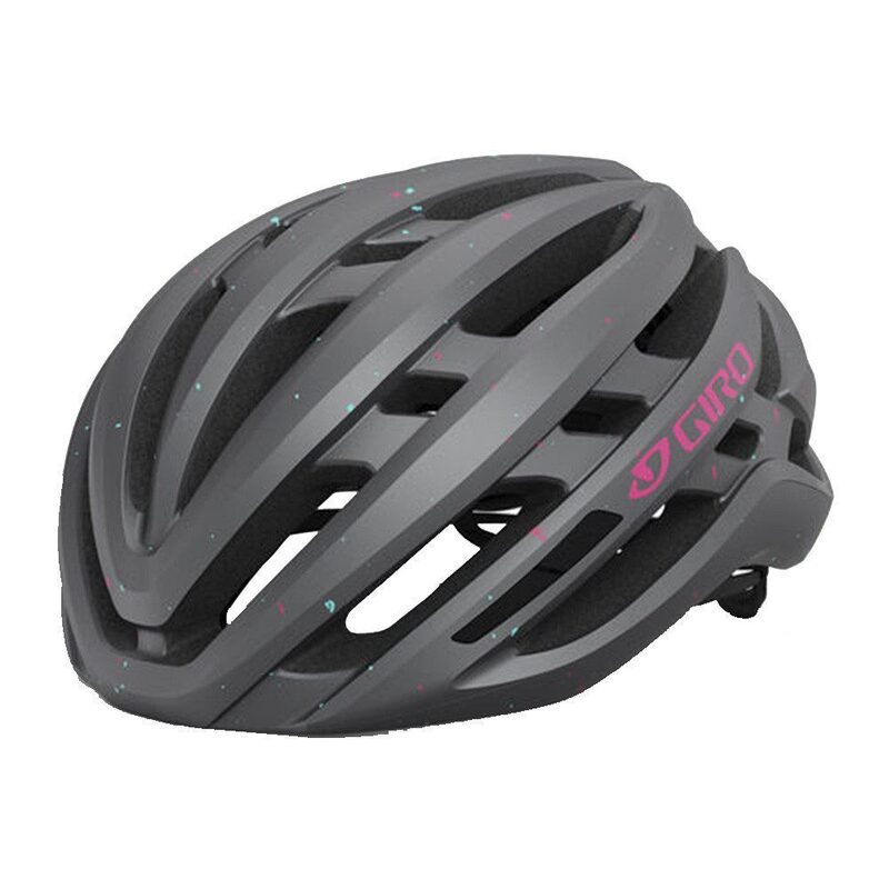 Casque de vélo homme/femme rose et gris