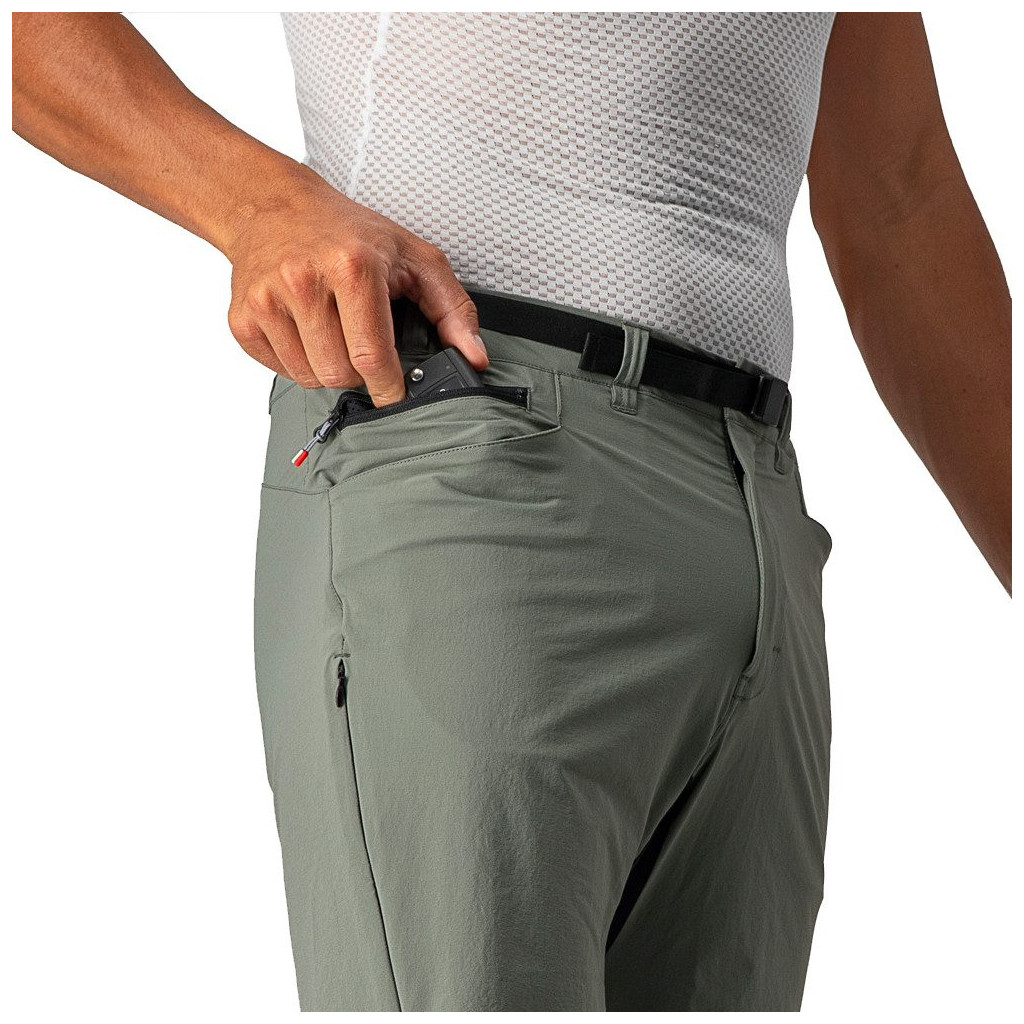 Baggy-Shorts Castelli Unlimited Trail schwarz grau grün
