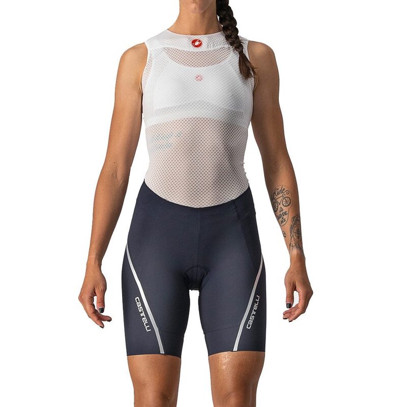 Korte fietsbroek zonder bretels voor dames Castelli Velocissima 3 W 2025