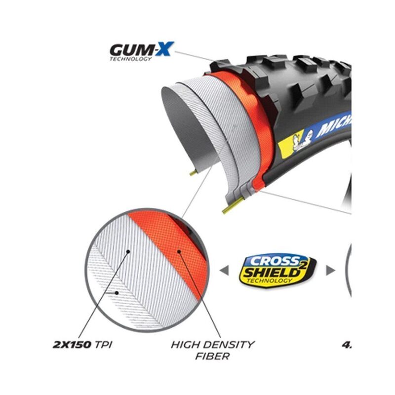 Pneu VTT 29 pouces Michelin Wild XC Performance Line Tubeless Ready