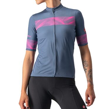 Maillot manches courtes Castelli Femme Fenice W