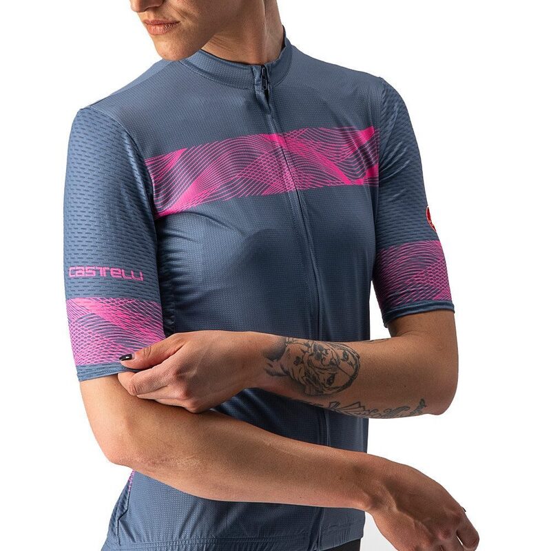 Dames fietsshirt met korte mouwen Castelli Fenice W