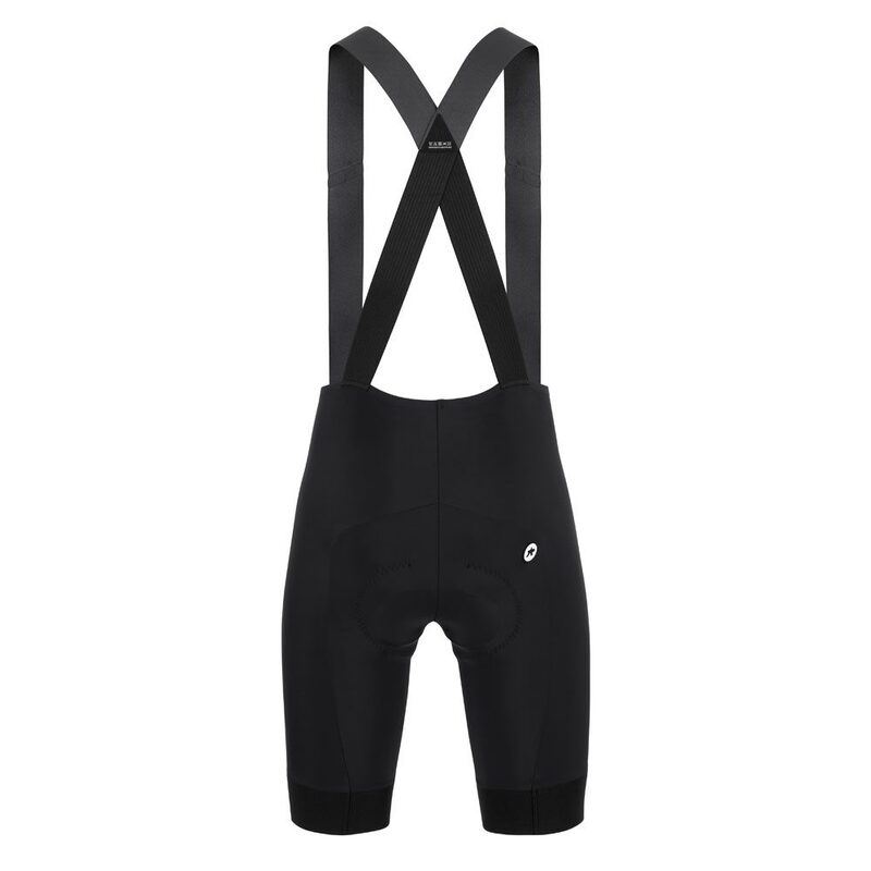 Korte fietsbroek met bretels voor heren Assos Mille GT C2