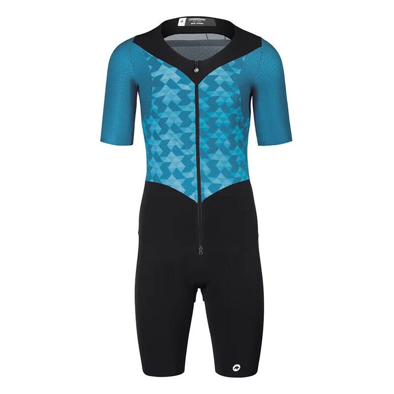 Assos Triator SS Speedsuit fietspak met korte mouwen