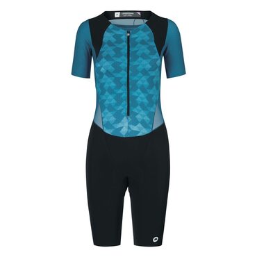 Combinaison vélo femme Assos Triator Womens SS Speedsuit manches courtes