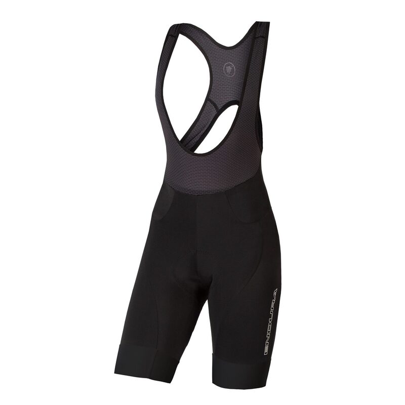 Korte fietsbroek met bretels voor dames Endura FS260 PRO DS 2025