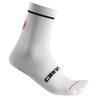 Meias de ciclismo de verão e entre-estações Castelli Entrata 13 cm