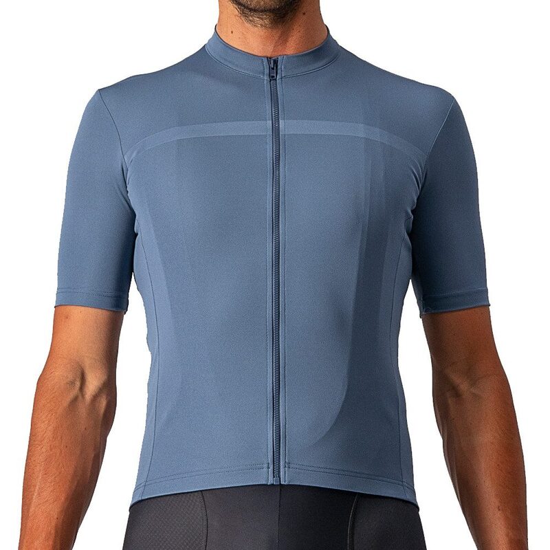 Maillot De Cyclisme Castelli Vortice Manches Courtes - Taille 2XL Homme - Bleu - Neuf Avec étiquettes