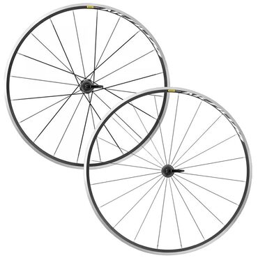 Mavic Aksium racefietswielen met banden