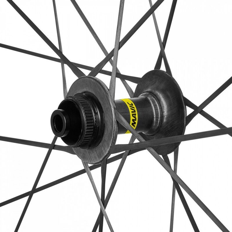 Roues vélo route carbone Mavic Cosmic Ultimate UST Disc