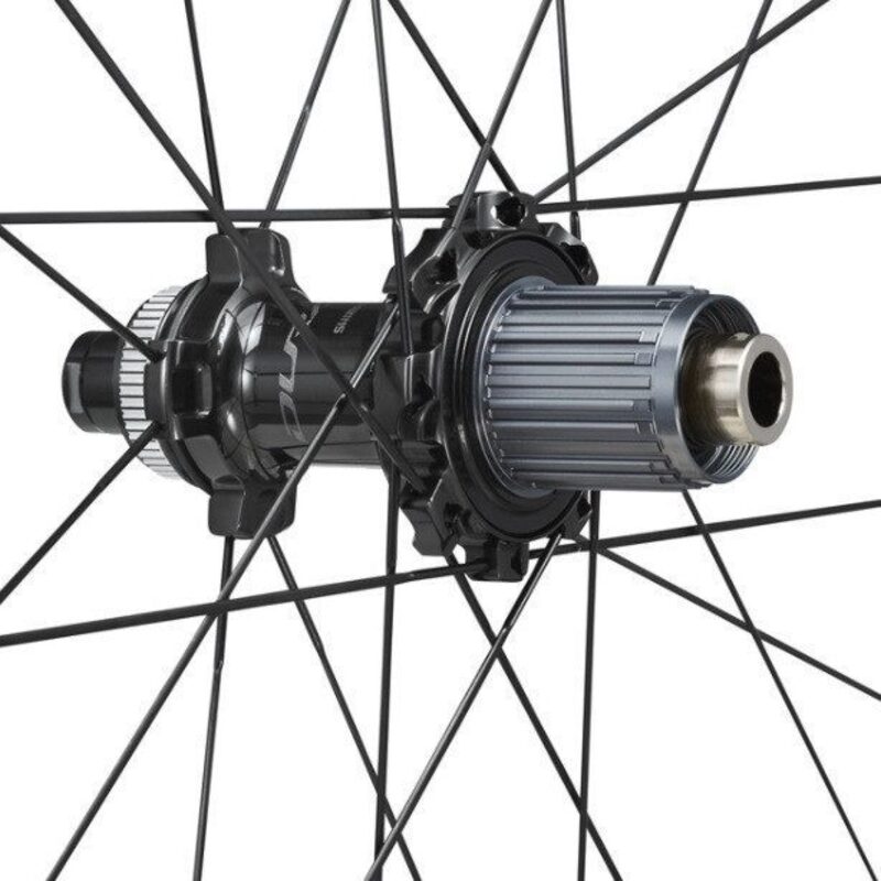 Roues vélo route carbone Shimano Dura Ace WH-R9270 C36 disques à boyaux